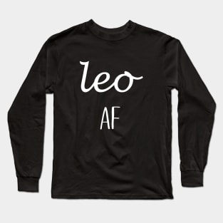 Leo Af Long Sleeve T-Shirt